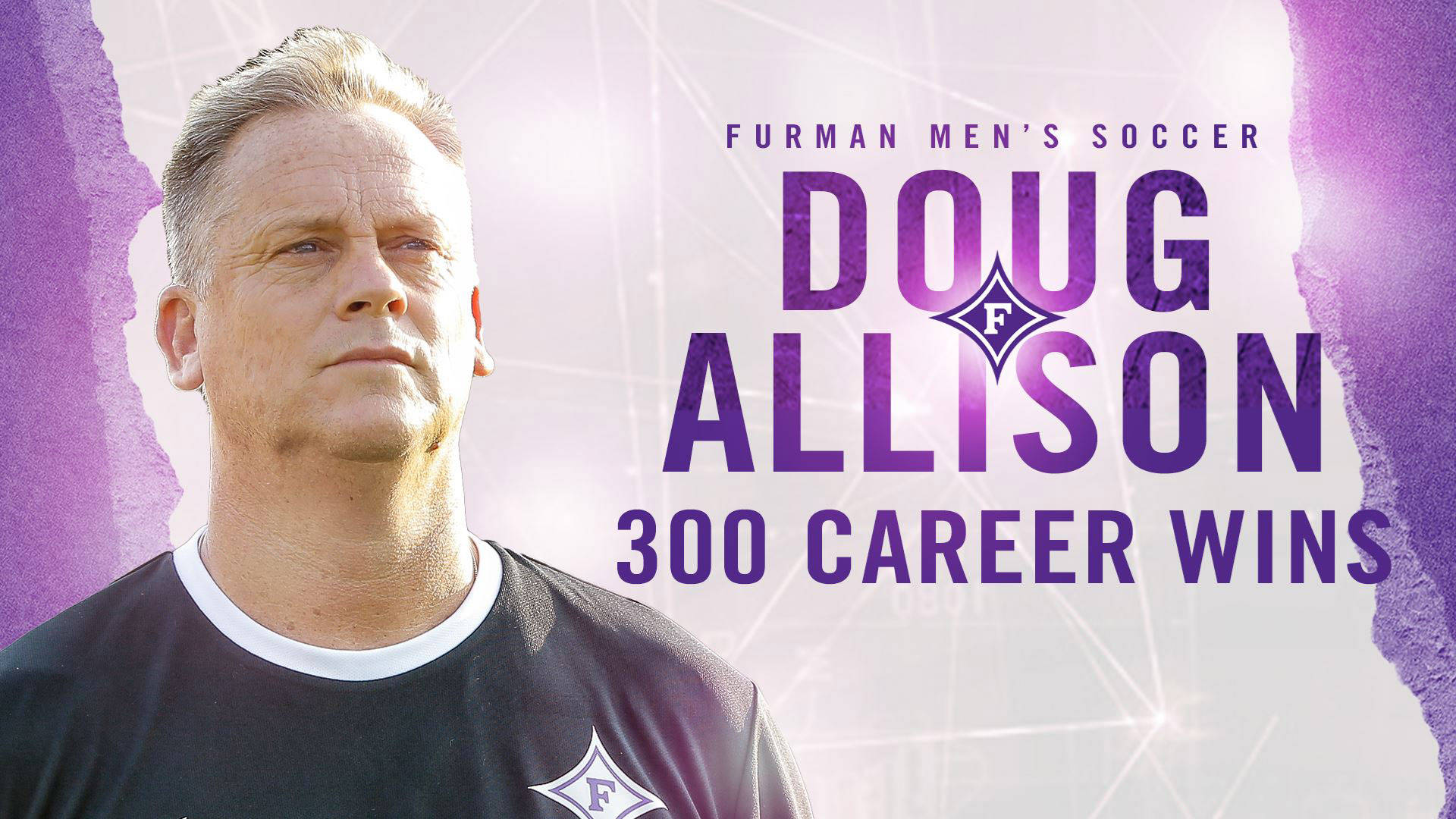 Furman's Doug Allison picks up 300th career win