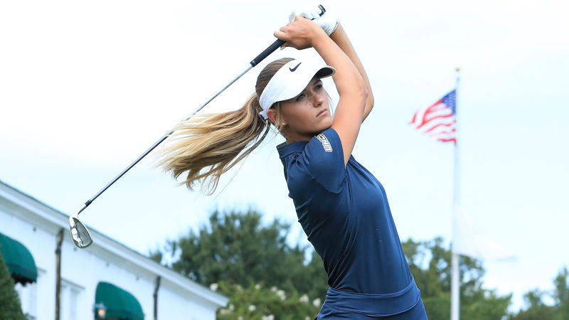 UNCG women's golf ninth after opening two rounds
