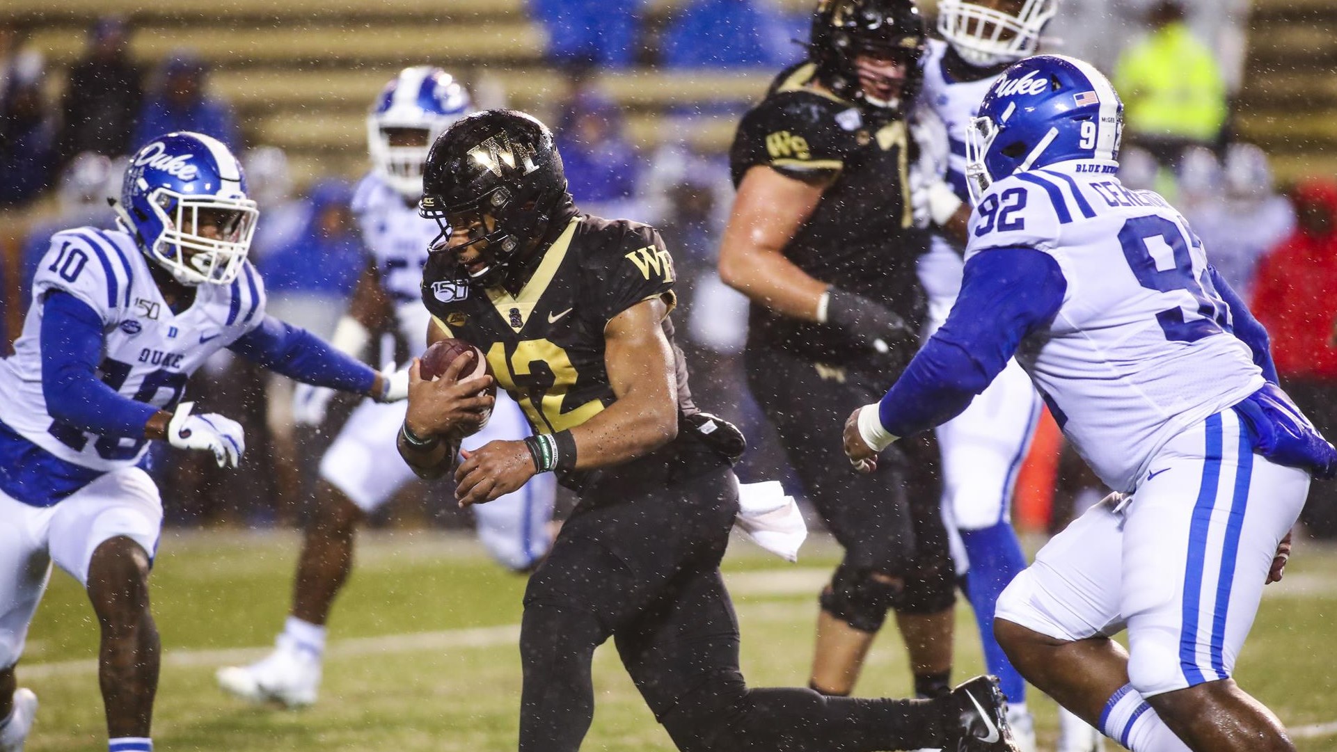 Photo: Jamie Newman (12), Wake Forest Athletics