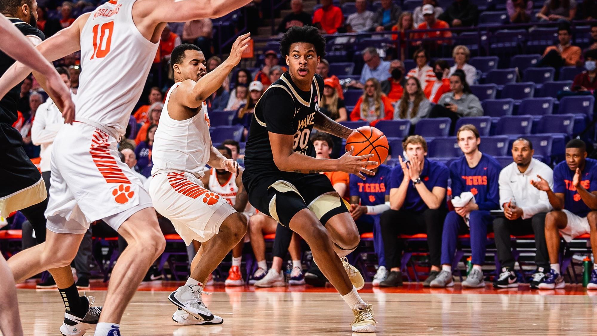 Damari Monsanto Men's Basketball Wake Forest University Athletics