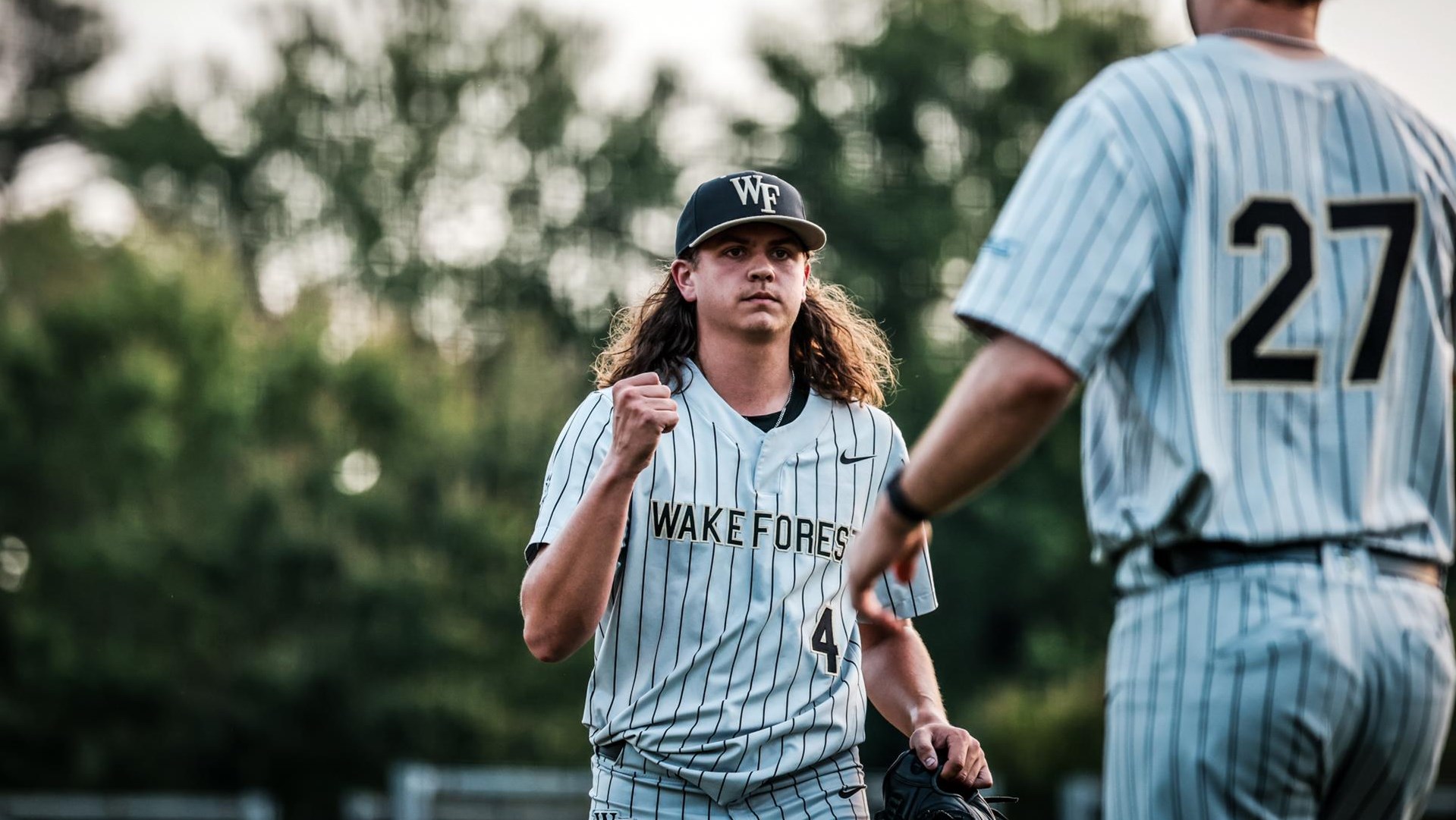 Rhett Lowder Baseball Wake Forest University Athletics