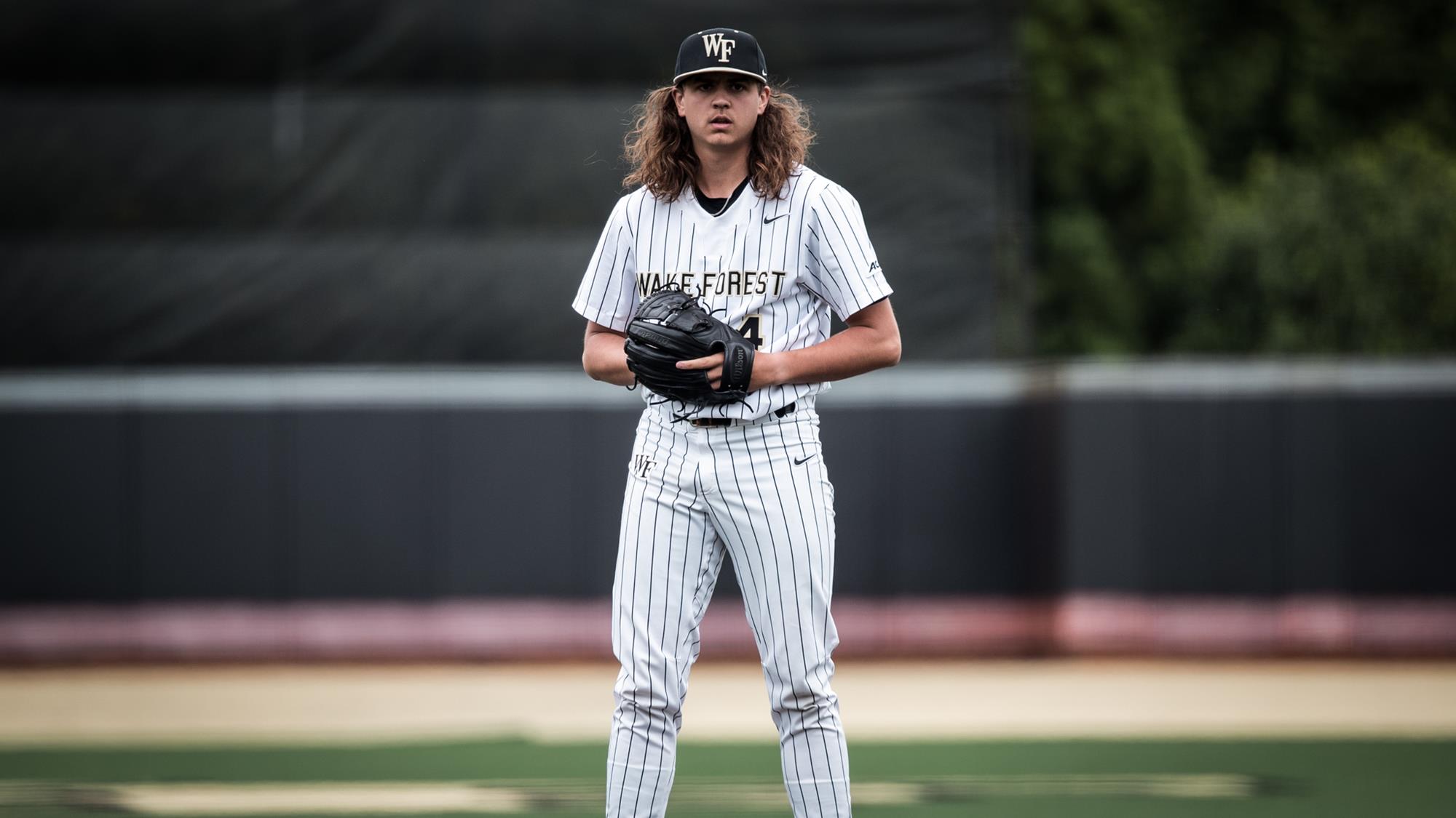 Rhett Lowder Baseball Wake Forest University Athletics